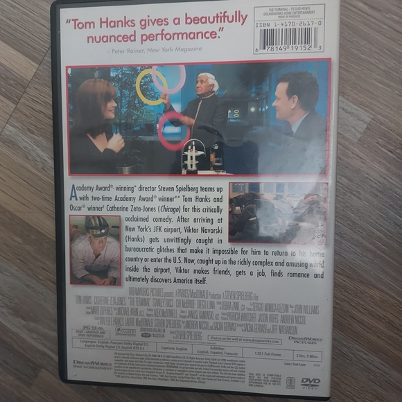 The Terminal (DVD) (Full Screen) Pre-Owned Tested Working Great Condition - Picture 2 of 2